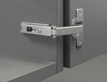 Concealed hinge, Duomatic 70°, full overlay mounting, for corner unit applications
