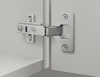 Concealed Cup Hinge, 110° Standard, for up to 22 mm Thick Doors, Full Overlay, Häfele Metalla 50 A