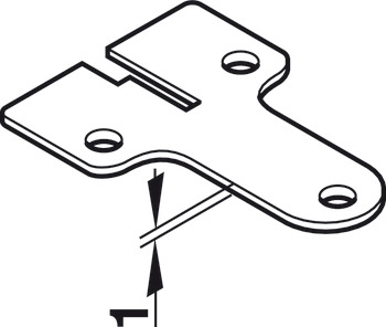 Folding table hinge, for tables with frame
