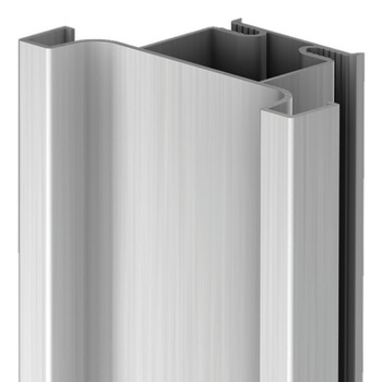 Gola Profile Handle, for Vertical Fixing between Doors, Gola System D