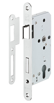 Profile Cylinder Lock, Mortice, 72 mm Locking Centres, Stainless Steel, Startec