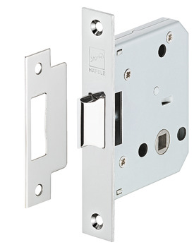 Latch, Mortice, Operated by Lever Handles, Stainless Steel, Startec