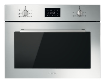 Microwave Oven, Compact Combination, Finger friendly, 600 mm, Smeg Cucina