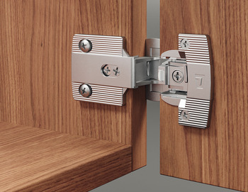 Architectural hinge, Aximat 300 SM, for full overlay mounting, 4 mm gap