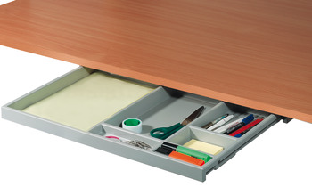 Extending Pencil Tray, for Undermounting