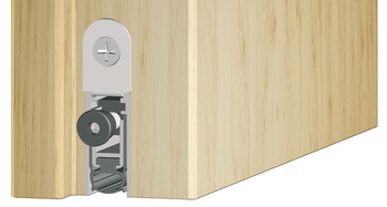 Retractable door seal, with smoke control and fire resistance