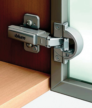 Concealed hinge, Clip Top Blumotion 95°, full overlay mounting, for narrow frames
