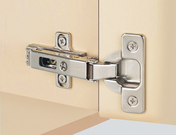 Concealed hinge, Häfele Duomatic 94°, for thick doors and profile doors up to 35 mm, full overlay mounting