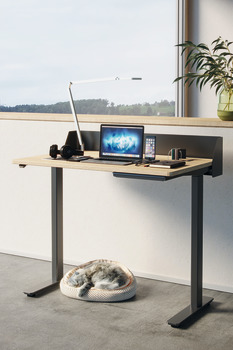 Desktop, Häfele JobTisch for home office workspaces