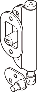 Intermediate Pivot Hinge, for Folding Patio Doors, Slido Fold 100-U