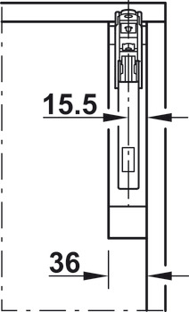 Single Door Flap Fitting, Complete Set, Free Flap 3.15