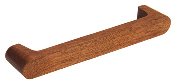 D Pull Handle, Walnut, Fixing Centres 160 mm, Contact