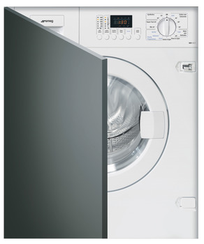 Washer Dryer, Fully Integrated, Dry Laundry 7 kg, Smeg Cucina