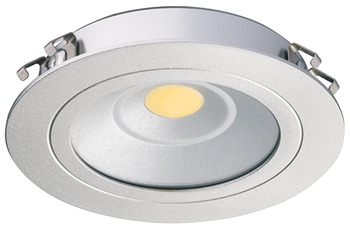 Recess/surface mounted downlight, Round, LED 3010 – Loox, 3.25 W, aluminium, 24 V
