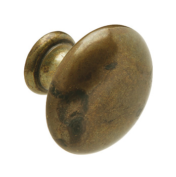 Knob, Brass, Ø 40 mm, Carton