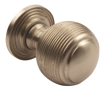 Furniture knob, Brass, Ø 32-38 mm