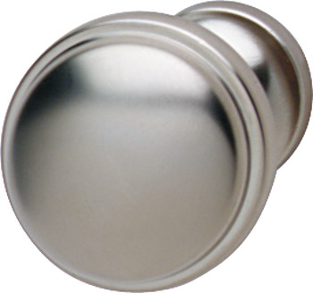 Knob, Zinc alloy, round