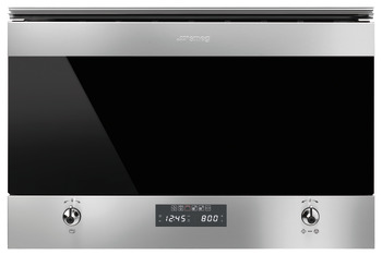 Microwave Oven, with Electric Grill, Depth 320 mm, Smeg Classic