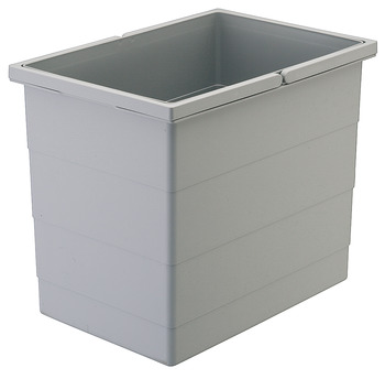 Replacement Inner Bins, Space Saving, 18 Litres, Plastic, Hailo