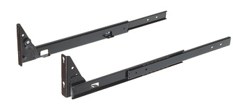 Drawer Runners with Drop Front Hinged Brackets, Single Extension, Load Capacity 30 kg, Accuride 2023