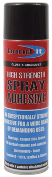 Contact Spray Adhesive, High Strength, 500 ml Can