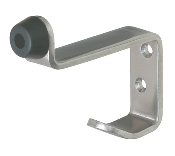 Buffered Hat and Coat Hook, Stainless Steel 82 x 70 mm