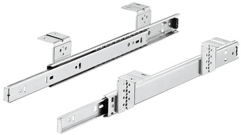 Full extension, Shelf and drawer runners, single extension, Accuride 2109, load-bearing capacity up to 34 kg