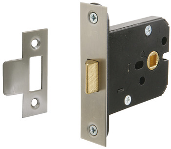 Box Latch, Mortice, Latchbolt Operated by Lever Handles, Case Size 63/76 mm