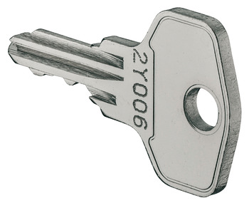 Master key, for cam locks with number wheels