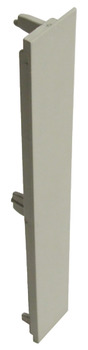 Plinth End Cap, for PVC Stainless Steel Effect Plinth Panel