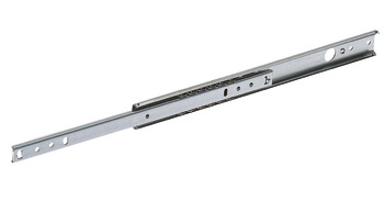 Ball Bearing Grooved Drawer Runners, Single Extension, Load Capacity 12 kg