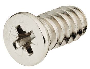 Euro screw, Varianta, Cylindrical head, PZ, steel, Fully threaded, For drill holes Ø 5 mm