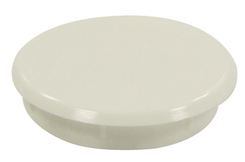 Cover Cap, Round, to Conceal Ø 35 mm Drilled Hole, Plastic