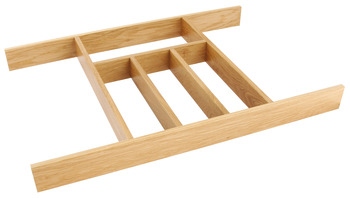 Wooden Cutlery Insert, for Drawer Width 400-1000 mm