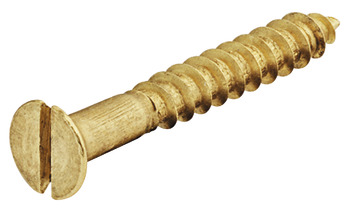 Wood Screw, Countersunk Head, Din 97 with Single Slot