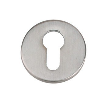 Escutcheons, Euro Profile Cylinder, Ø 52 mm, 316 Stainless Steel