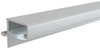 Profile Handle, for Horizontal Fixing, with Slot for LED Strip