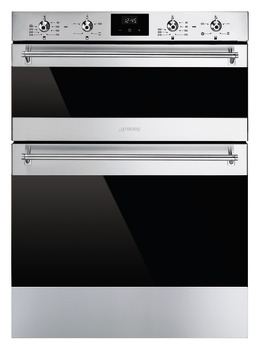 Double Oven, Multifunction, Under Counter, 600 mm, Smeg Classic
