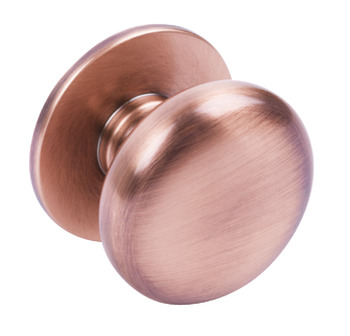 Furniture knob, Brass, Ø 30-35 mm
