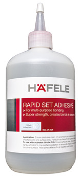 High Strength Adhesive, Rapid Set, Häfele