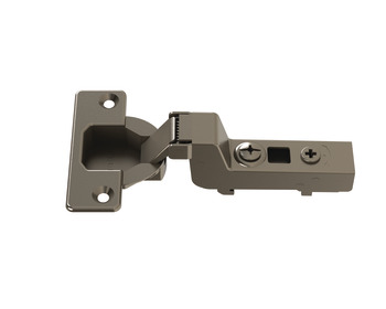 Concealed Cup Hinge, 110°, Inset Mounting, Smuso Quick Fixing 17 mm Cranked Arm, Häfele