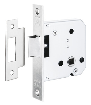 Latch, Mortice, Operated by Lever Handles, Stainless Steel, Startec