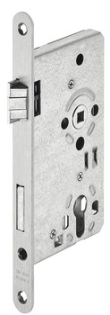 Mortise lock, for hinged doors, Startec, grade 4, profile cylinder