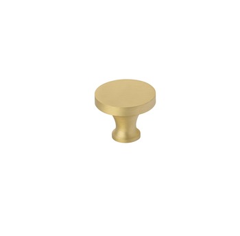 Furniture knob, Brass, Ø 38 mm