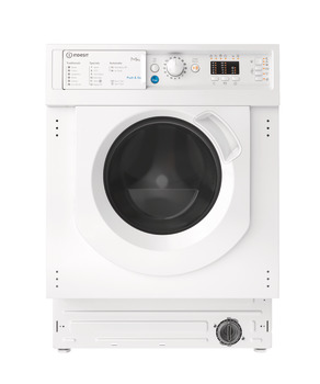 Washer Dryer, Fully Integrated, Dry Laundry 7 kg, Indesit