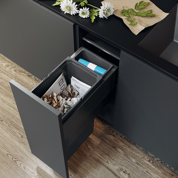 Pull Out Waste Bin, 400 mm, Vauth-Sagel VS ENVI Space XX Pro S / Pro