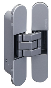 Door hinge, concealed, for flush interior doors up to 80/100 kg