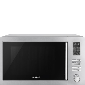 Combination Microwave Oven, Smeg Freestanding Microwave, Stainless Steel