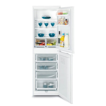 Fridge Freezer, Freestanding, 50/50, Indesit IBD5517 W UK1