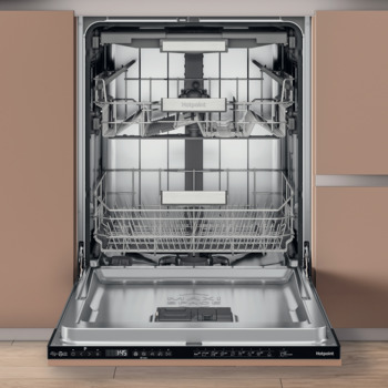 Dishwasher, Fully Integrated, 15 Place Settings, Hotpoint H7I HP42 L UK